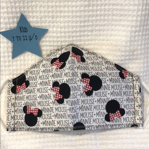 Kids (7-11 y/o) Minnie Mouse face mask - Picture 1 of 4